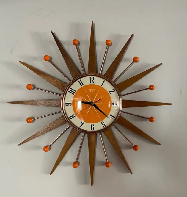 1950 wall clock