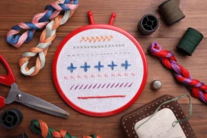 Embroidery pattern kit