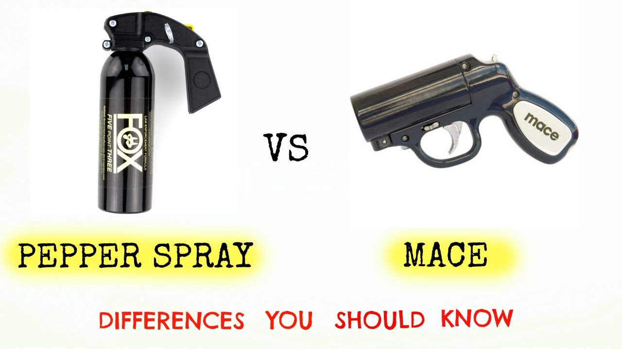 Are Pepper Spray And Mace the Same: Key Differences Explained