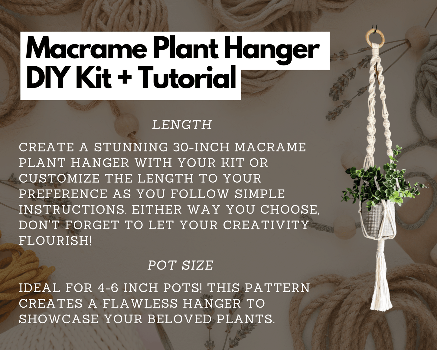 Diy Macrame Plant Hanger Kits for Starters Free Pattern: Easy & Stylish Guide