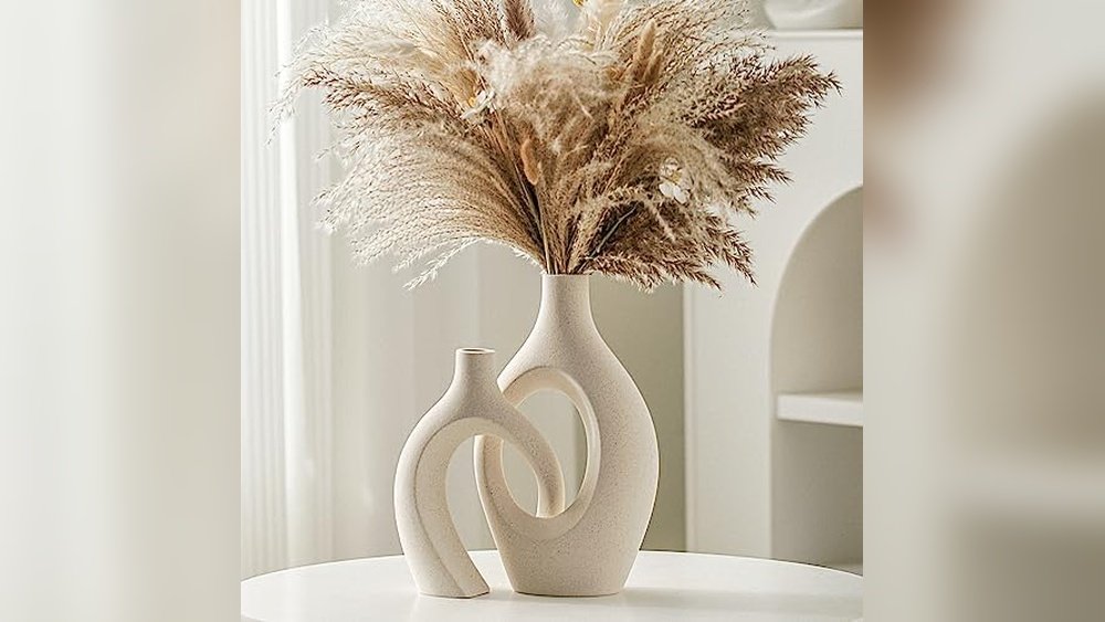 Best Mid-Century Modern Ceramic Donut Vases With Lids for Stylish Decor